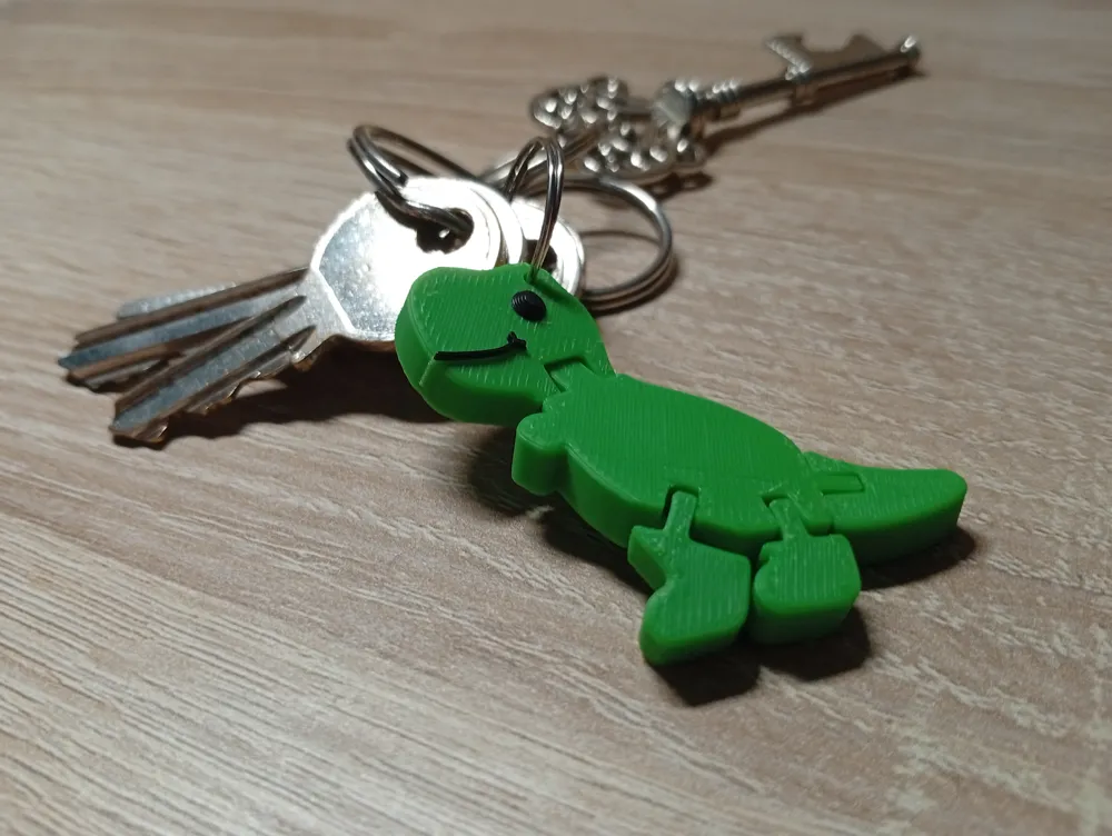 Dino Flexi Keychain, photo 3 of 3 - Dino Flexi Keychain Miniatures