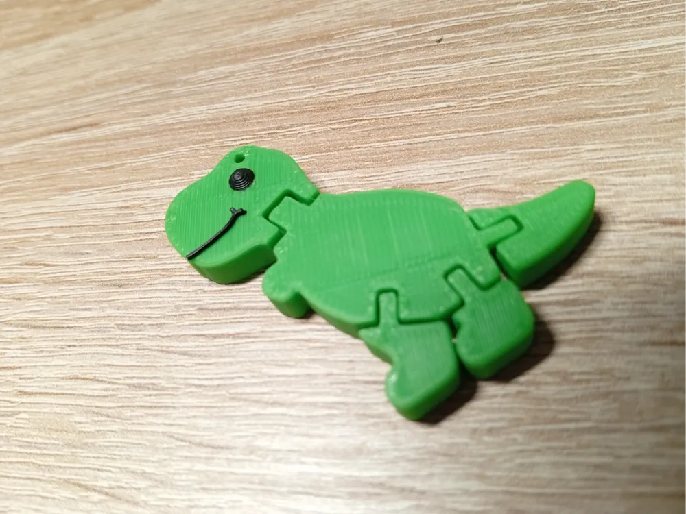 Dino Flexi Keychain - 3D printed Animals, in stock in India