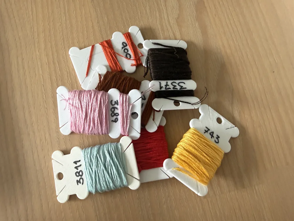 Dual Embroidery Floss Bobbin, photo 5 of 5 - Dual Embroidery Floss Bobbin Hobby & DIY