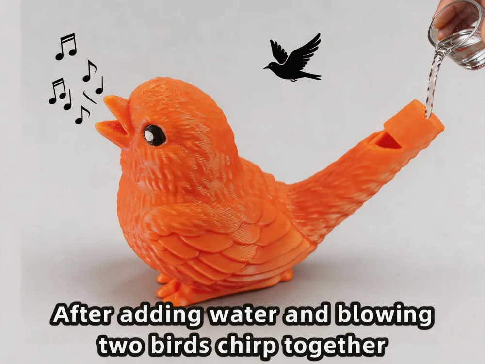 Dual-Tone Bird Whistle | Add Water, 2 Bird Calls