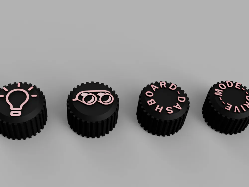 EC11 Encoder knobs - 3D printed Electronics, in stock in India