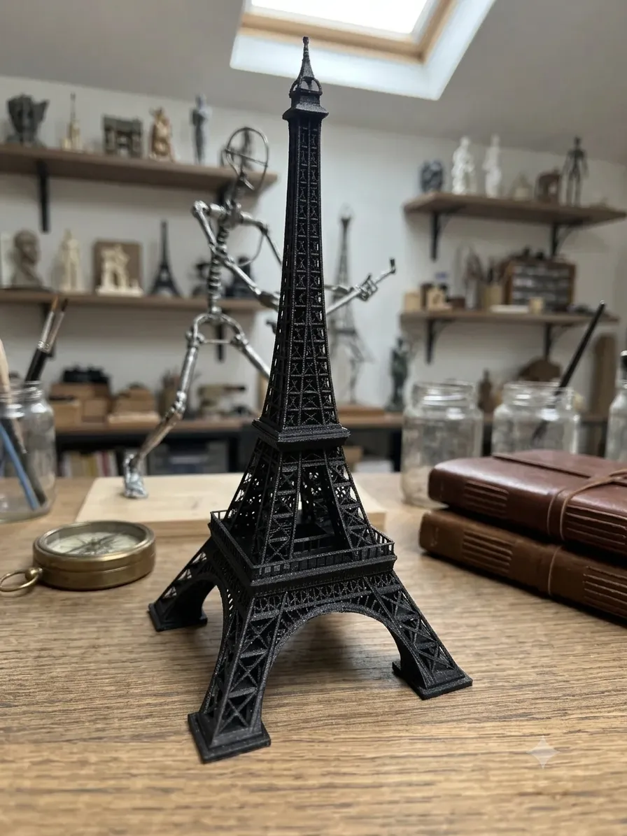 Eiffel Tower, photo 2 of 2 - Eiffel Tower Art