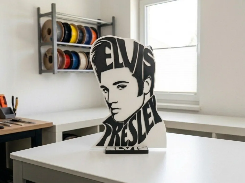 Elvis - 3D printed Sculptures, in stock in India
