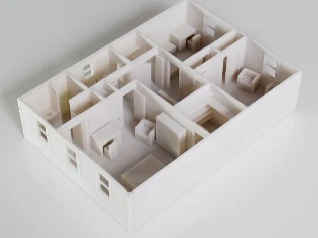 Eunice 2nd floor wall - 3D printed Architecture, in stock in India