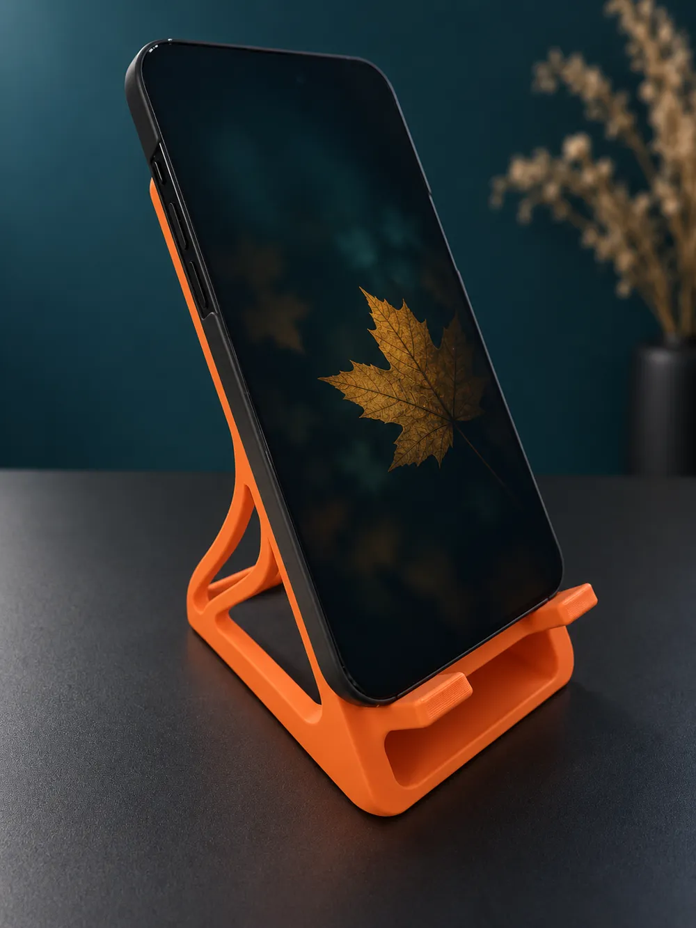 Fall Lattice Phone Holder, Autumn Phone Stand, photo 3 of 4 - Fall Lattice Phone Holder, Autumn Phone Stand Household
