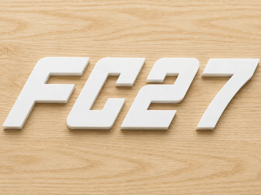 FC 27, Logo - 3D printed Signs & Logos, in stock in India