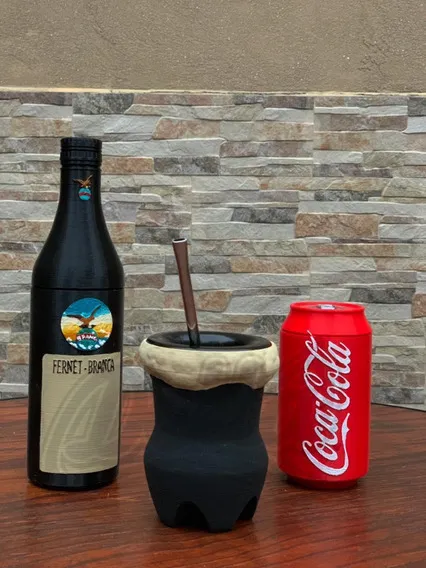 Set de Mate Fernet con Coca, photo 2 of 2 - Set de Mate Fernet con Coca Household