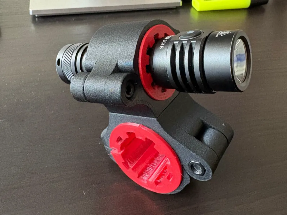 Bike light mount