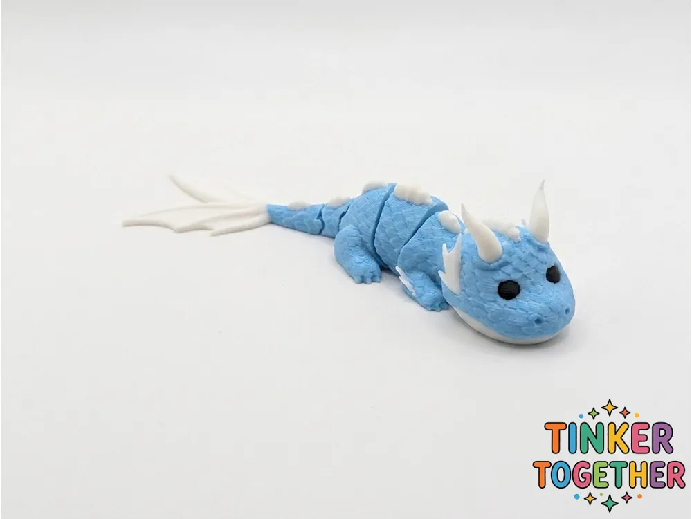 Flexi Water Dragon, photo 2 of 5 - Flexi Water Dragon Miniatures