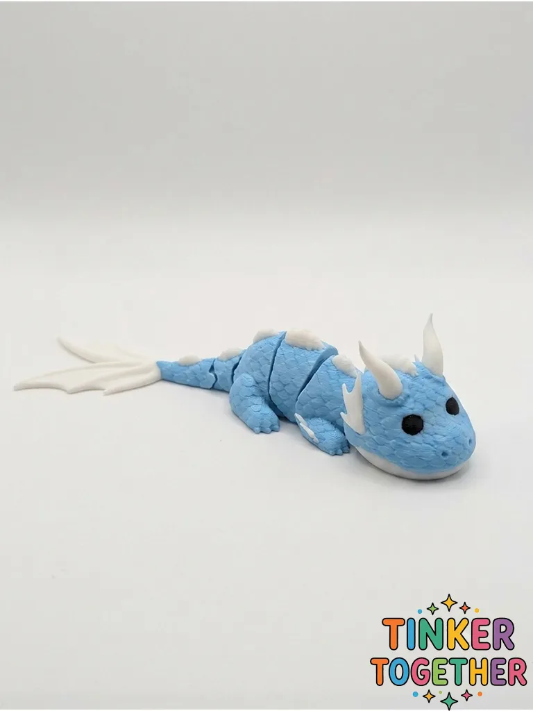 Flexi Water Dragon, photo 4 of 5 - Flexi Water Dragon Miniatures
