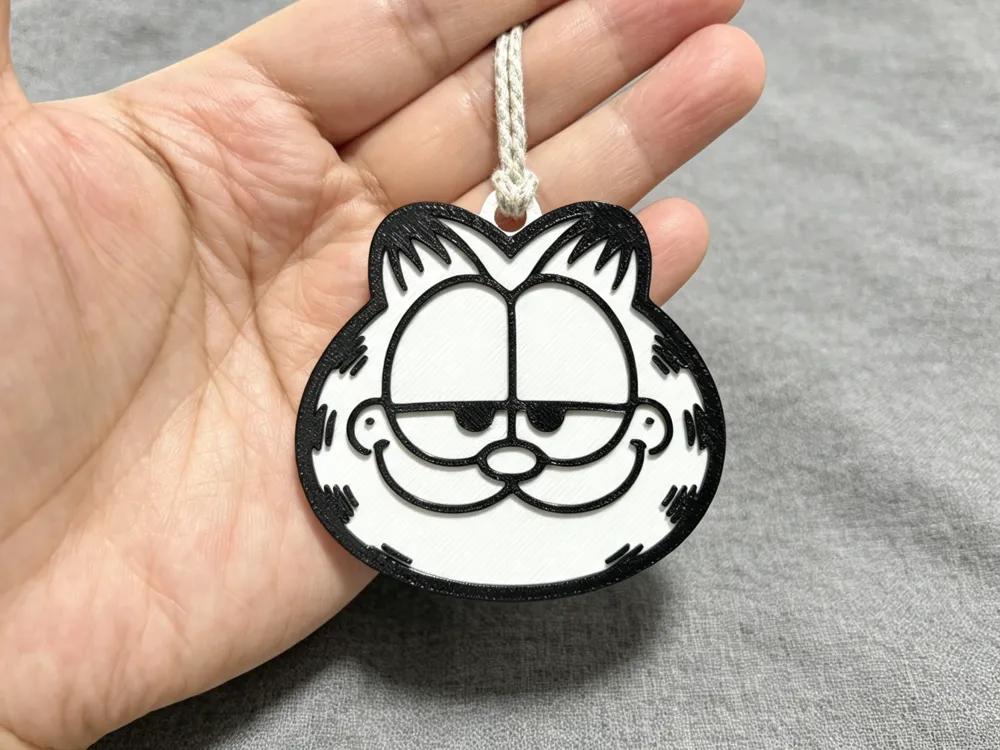 Garfield-Pendant - 3D printed Other Fashion Models, in stock in India