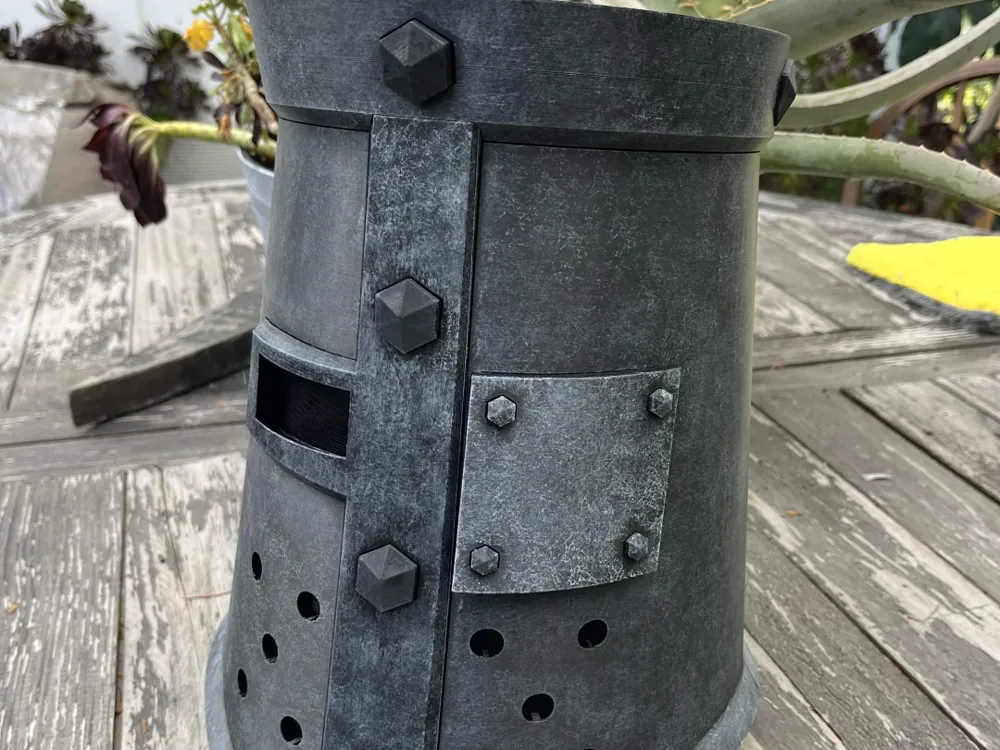 Glasgow Great Helm - 3D printed Cosplay Weapons, in stock in India