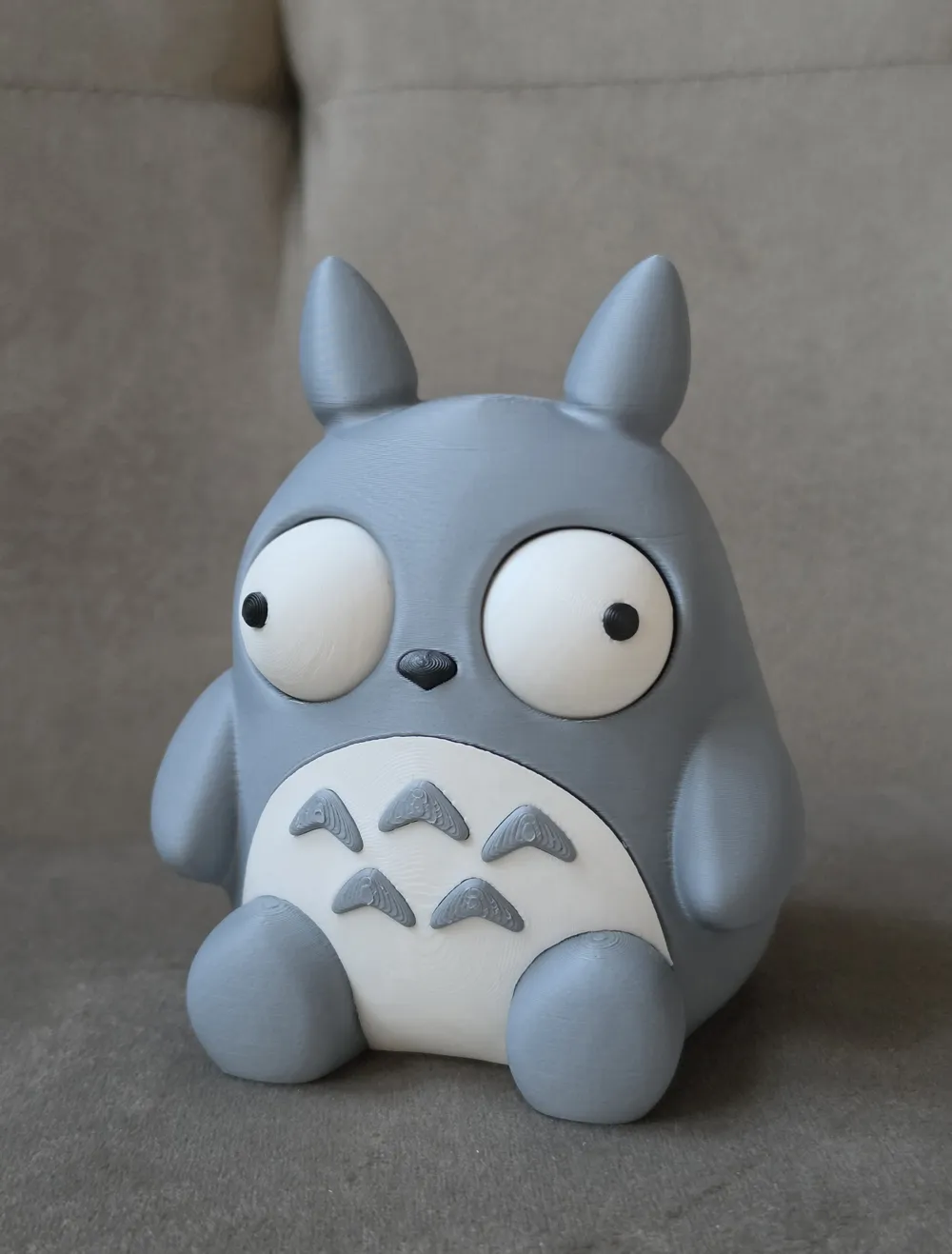Goofy series, TOTORO Movable Eyes, photo 4 of 4 - Goofy series, TOTORO Movable Eyes Miniatures