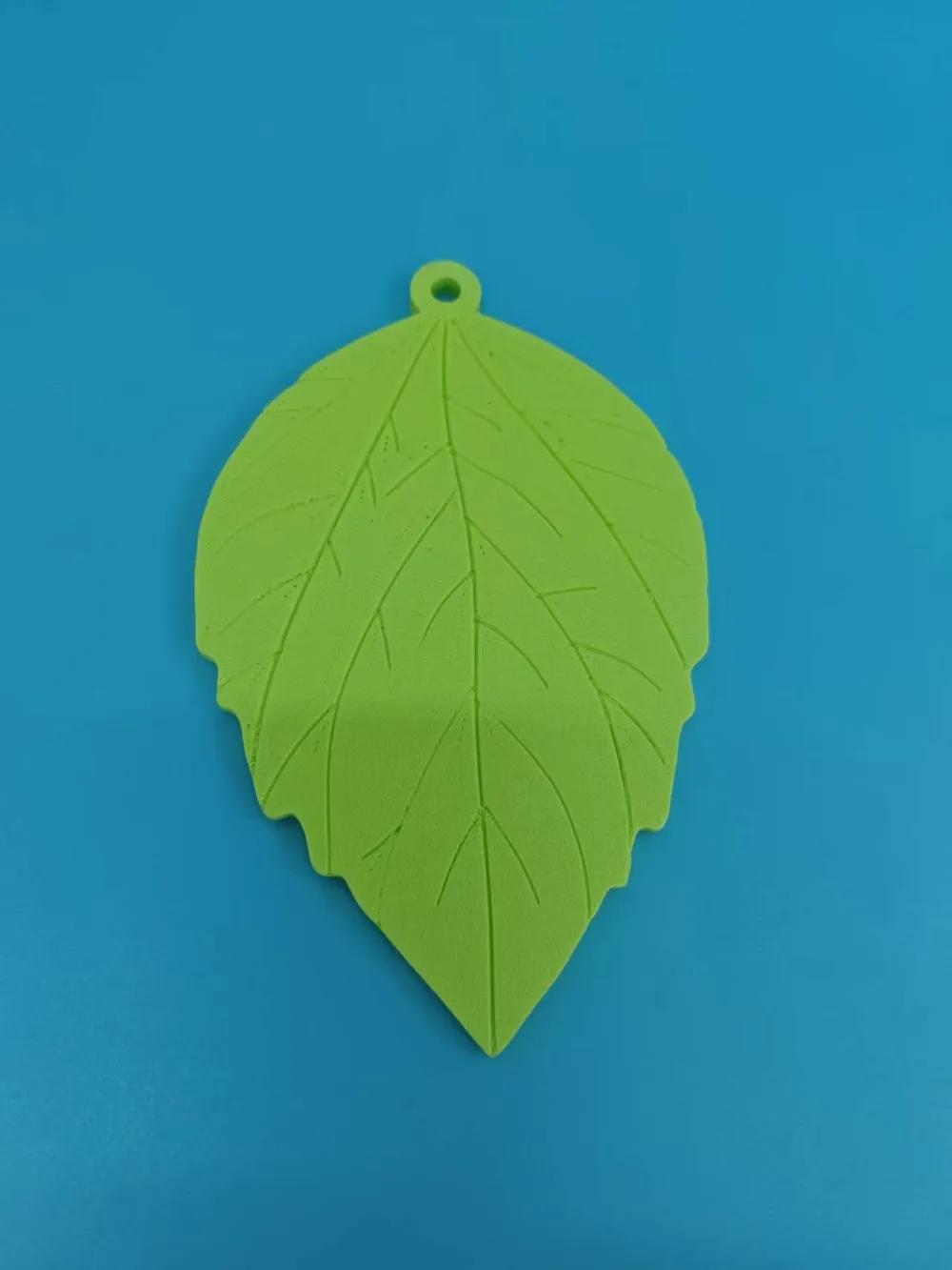 Green leaf card holder, photo 5 of 5 - Green leaf card holder Art