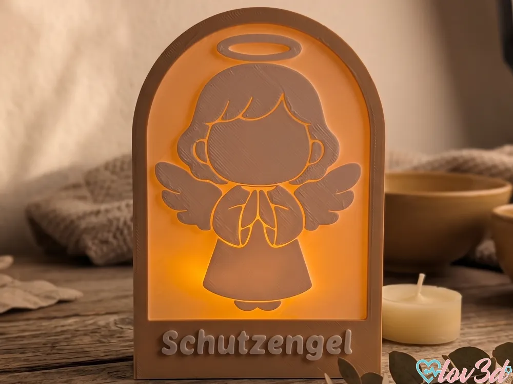 Guardian Angel Tealight Holder - 3D printed Decor, in stock in India