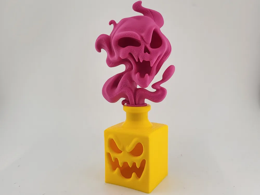 Halloween Potion Bottle Ghost Spooky Decoration - 3D printed Decor, in stock in India