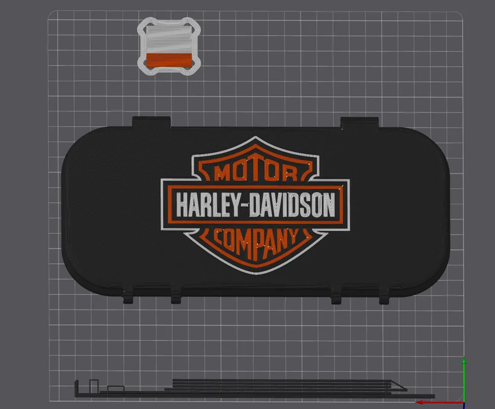 Harley Davidson Werkzeugkoffer, photo 3 of 4 - Harley Davidson Werkzeugkoffer Tools