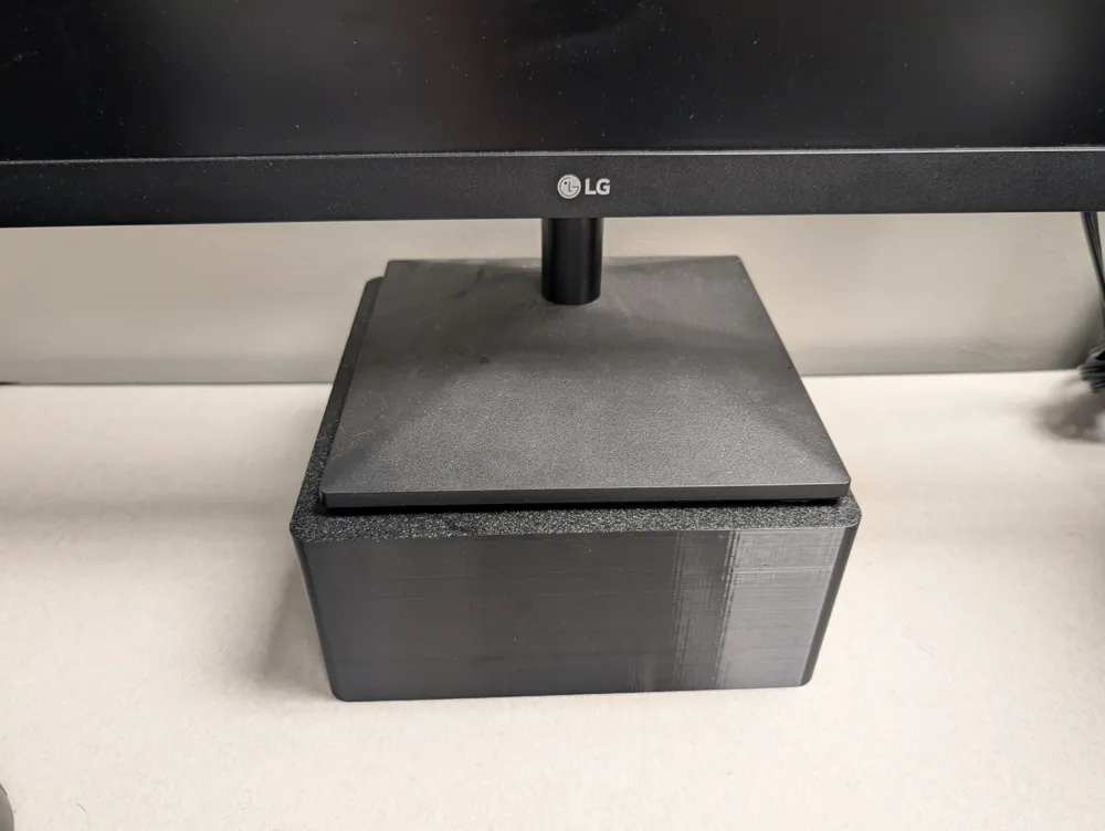 Heavy Duty 4" Monitor Riser -Strength Tested, photo 4 of 5 - Heavy Duty 4" Monitor Riser -Strength Tested Household