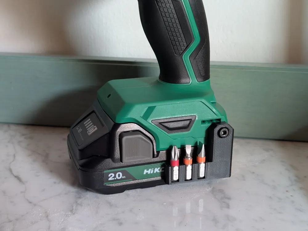 Hikoki Drill 3 Bits Holder - 3D printed Other Hobby & DIY, in stock in India