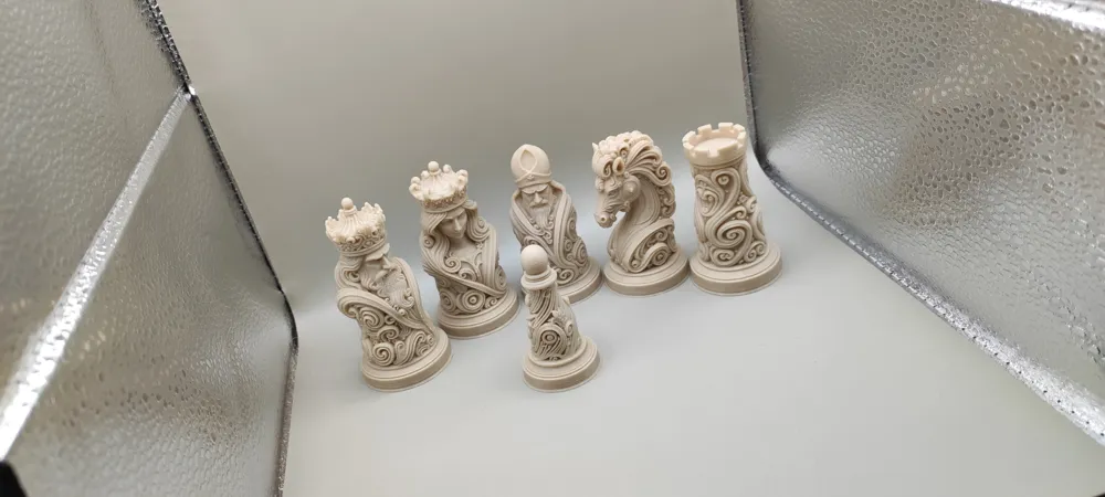 Imperial Baroque CHESS set, photo 3 of 4 - Imperial Baroque CHESS set Toys & Games