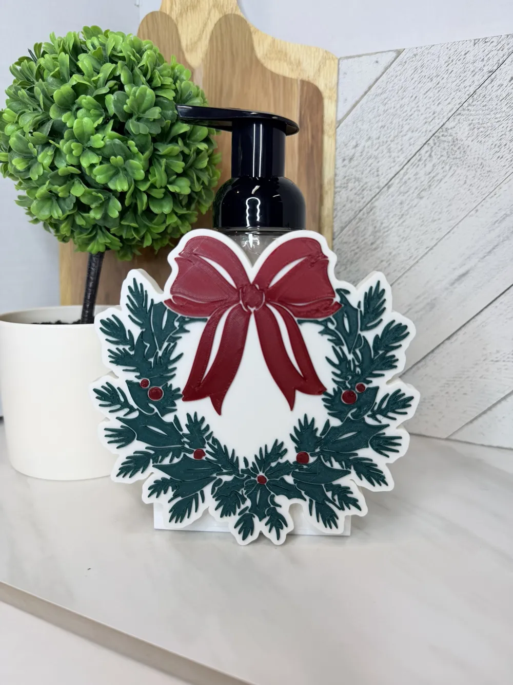 Interchangeable Cover - Wreath, photo 2 of 2 - Interchangeable Cover - Wreath Household
