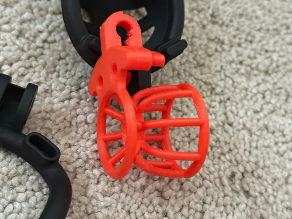 Inverted Chastity Cage Cobra