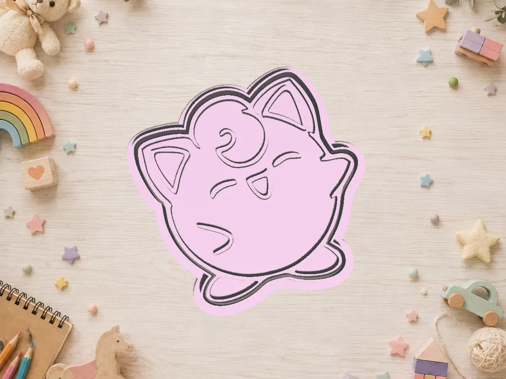 Jigglypuff Cookie Cutter - 3D printed Gadgets, in stock in India