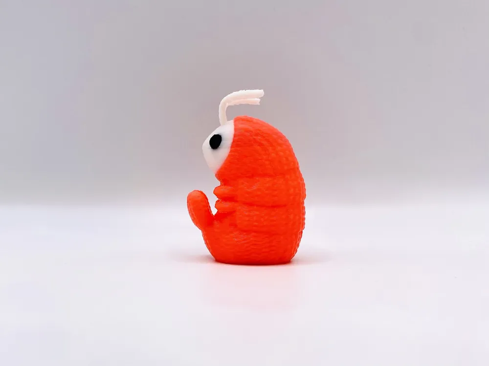 Knitted Shrimp, photo 2 of 4 - Knitted Shrimp Miniatures