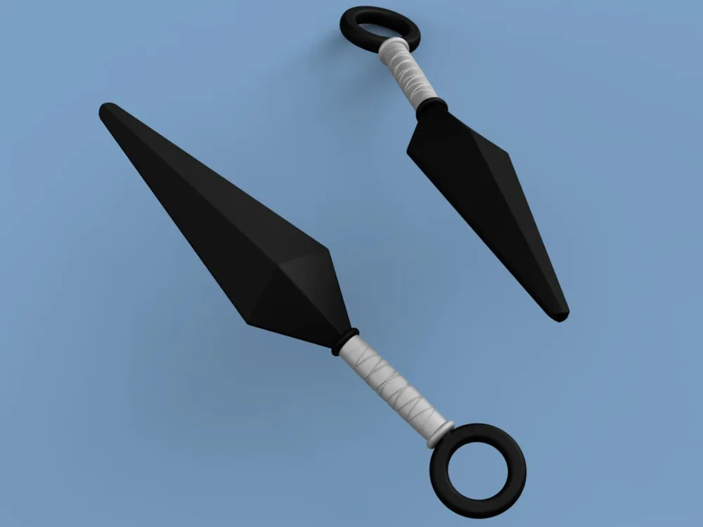 Kunai For Children (not sharp) - 3D printed Cosplay Weapons, in stock in India