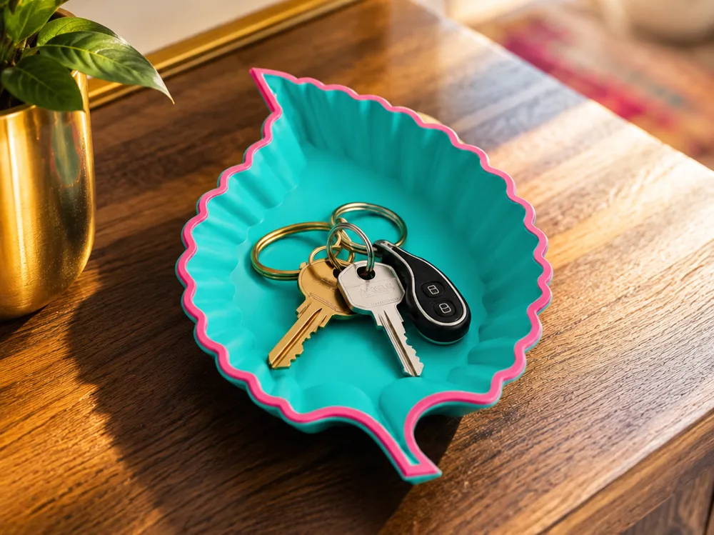 LeafDrop Tray - 3D printed Decor, in stock in India