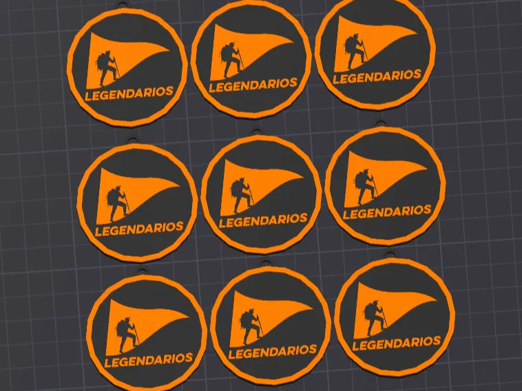 Chaveiro LEGENDÁRIOS