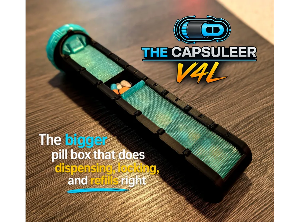 Locking Pill Box | The Capsuleer v4L