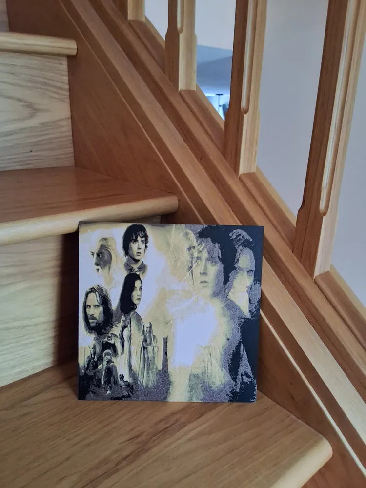 Lord of the Rings Wall Art, photo 2 of 2 - Lord of the Rings Wall Art Generative 3D Model