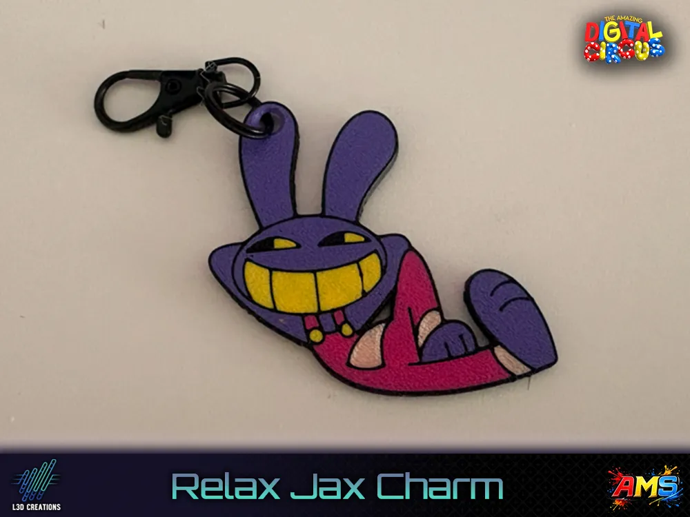 Lounging Jax Keychain Charm | TADC