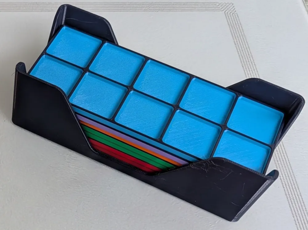 Maths education 10 frames with holder