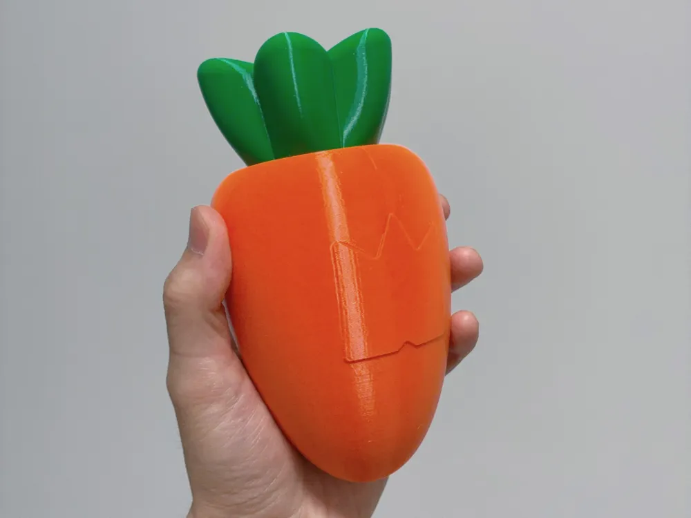 装物料的五月天胡萝卜 - 3D printed Other Art Models, in stock in India