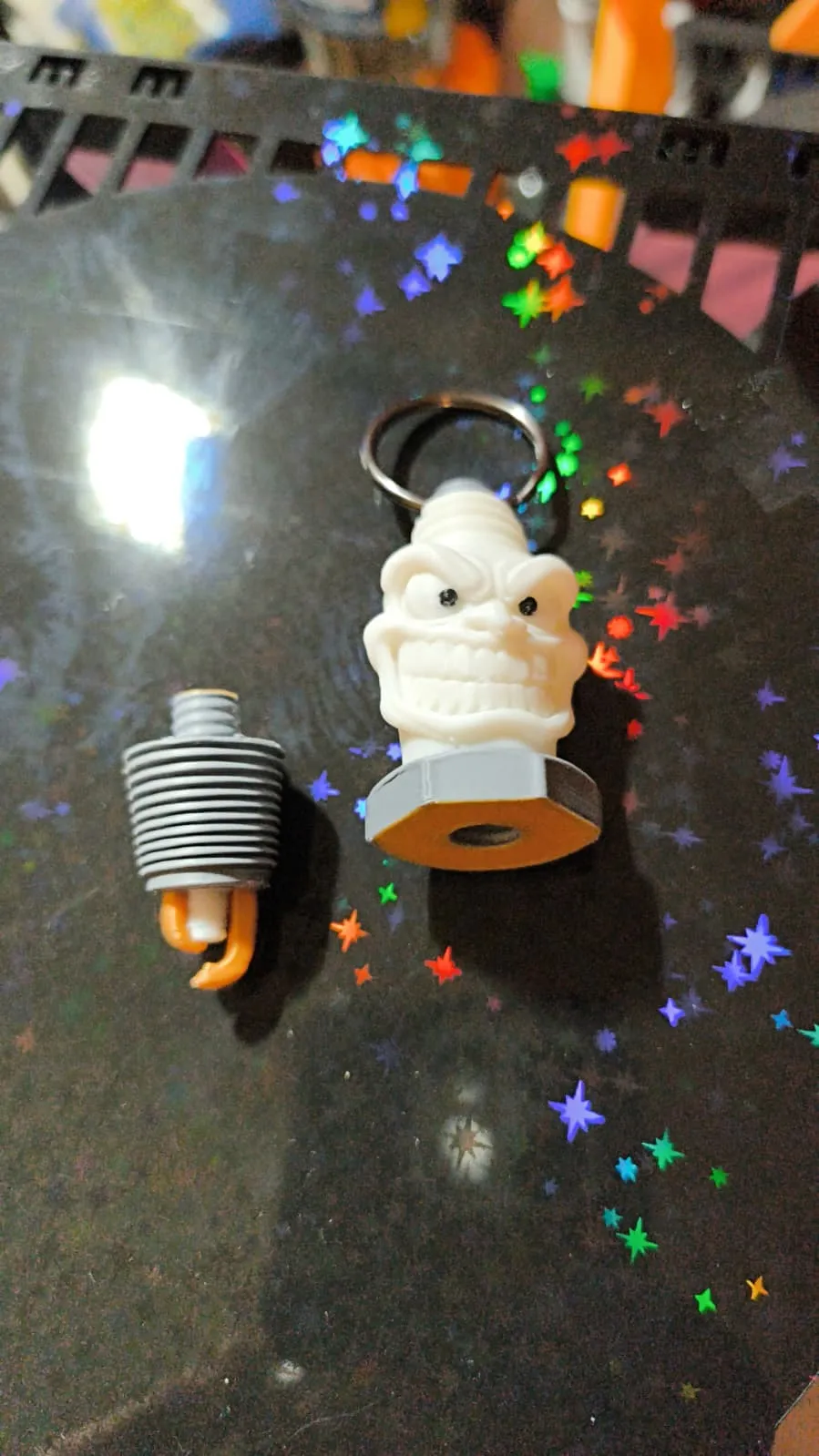 Evil spark plug keychain, photo 2 of 3 - Evil spark plug keychain Household