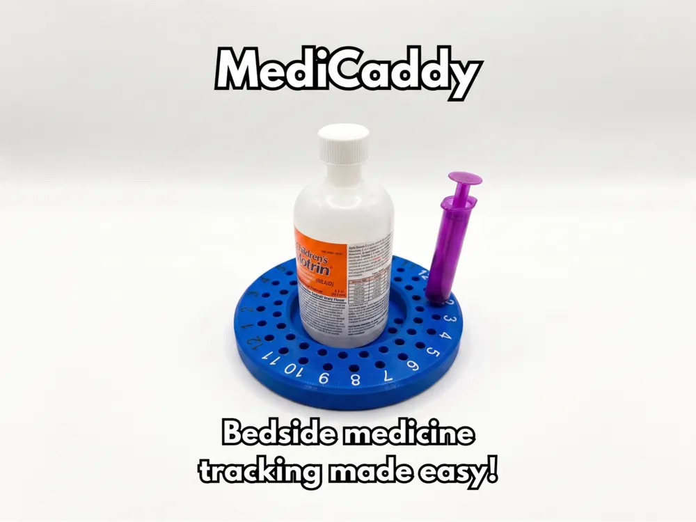 #1 Bedside Baby Medicine Tracker!