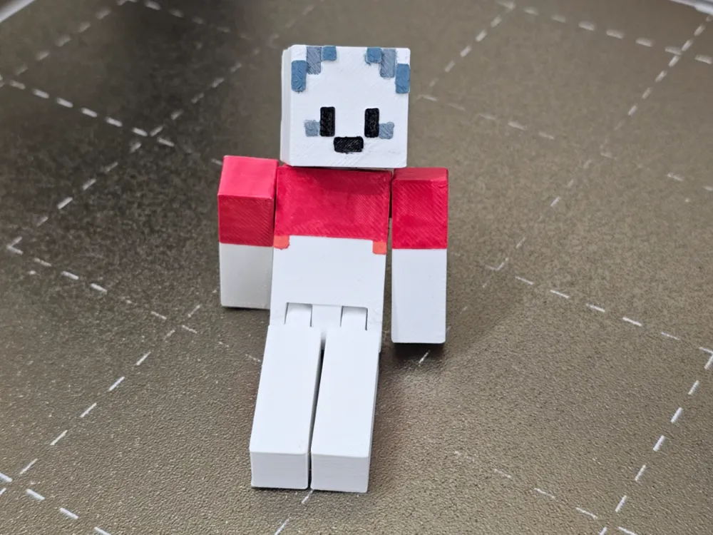 Minecraft Carrie - 3D printed Characters, in stock in India