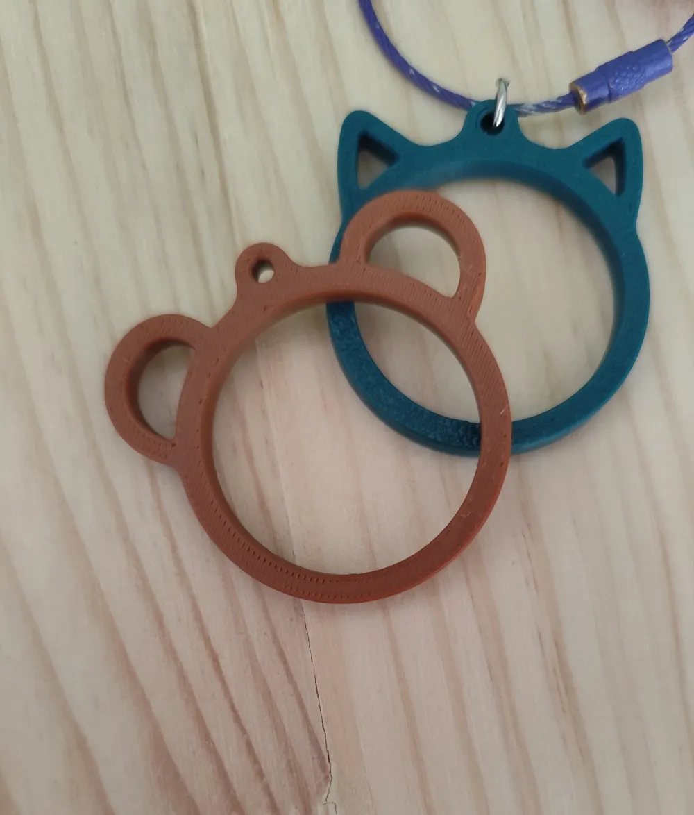 Mini Bear & Cat Keychains Cute & !, photo 2 of 4 - Mini Bear & Cat Keychains Cute & ! Fashion