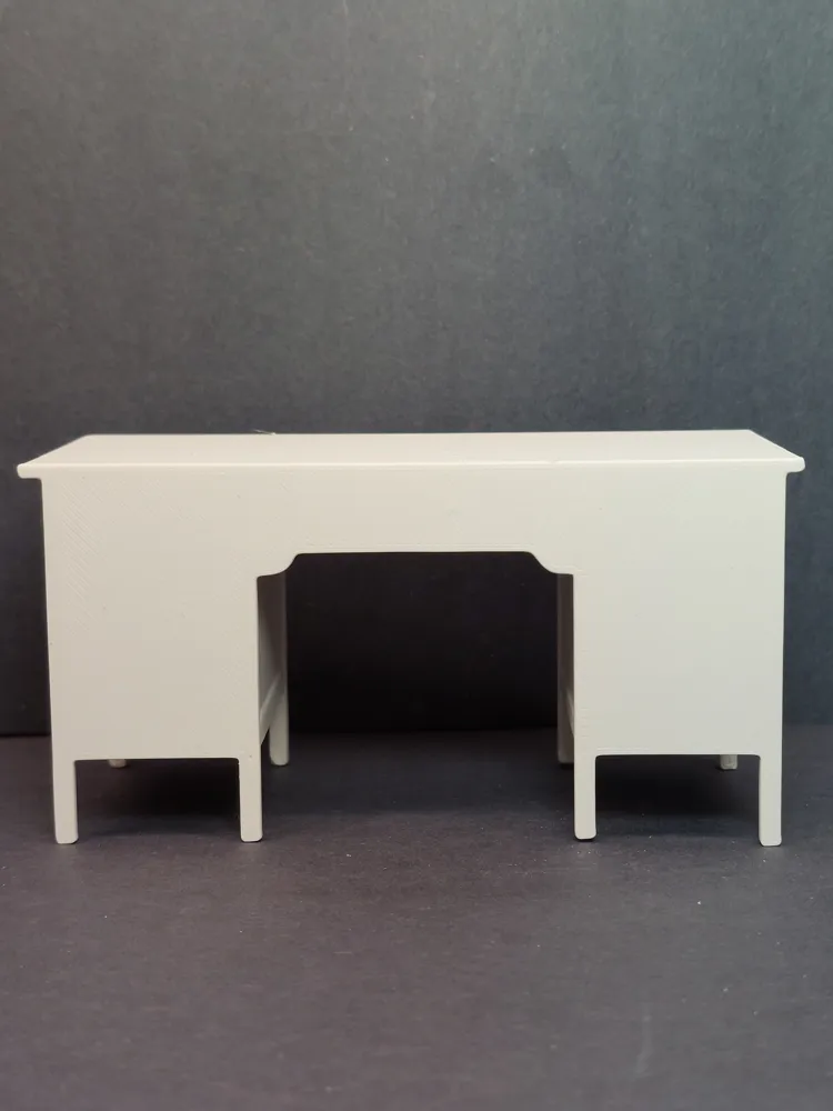 Miniature MCM Teacher's Desk, photo 4 of 4 - Miniature MCM Teacher's Desk Miniatures