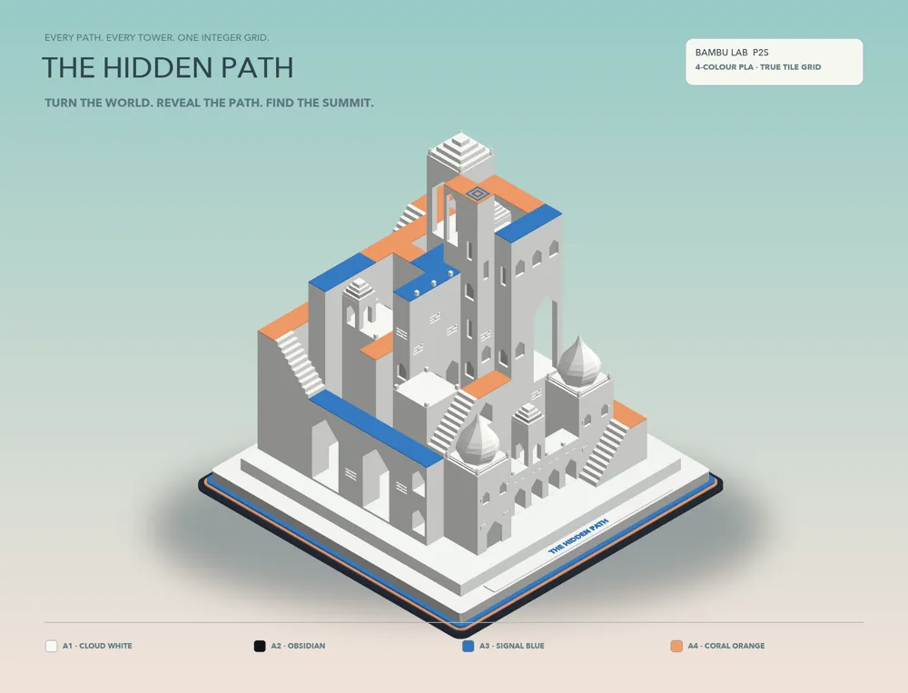 Monument Valley, The Hidden Path, photo 2 of 5 - Monument Valley, The Hidden Path Art