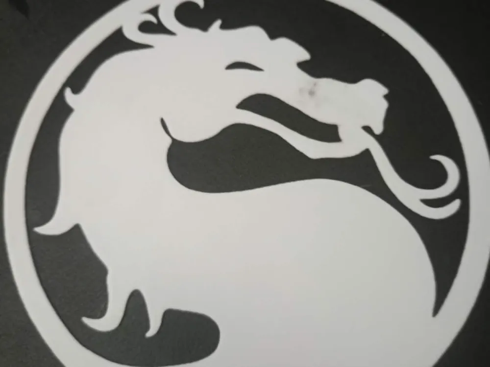 Mortal Kombat logo - 3D printed Other Education Models, in stock in India