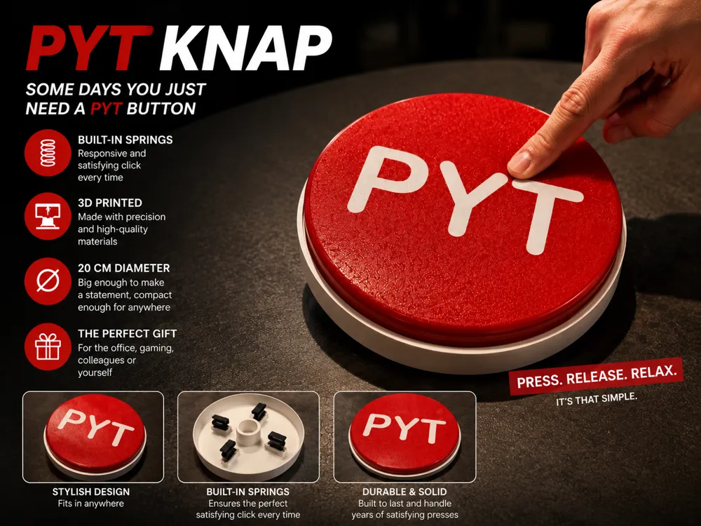 PYT knap - 3D printed Gadgets, in stock in India