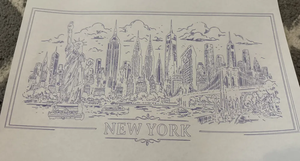 New York Drawing, photo 2 of 3 - New York Drawing Art