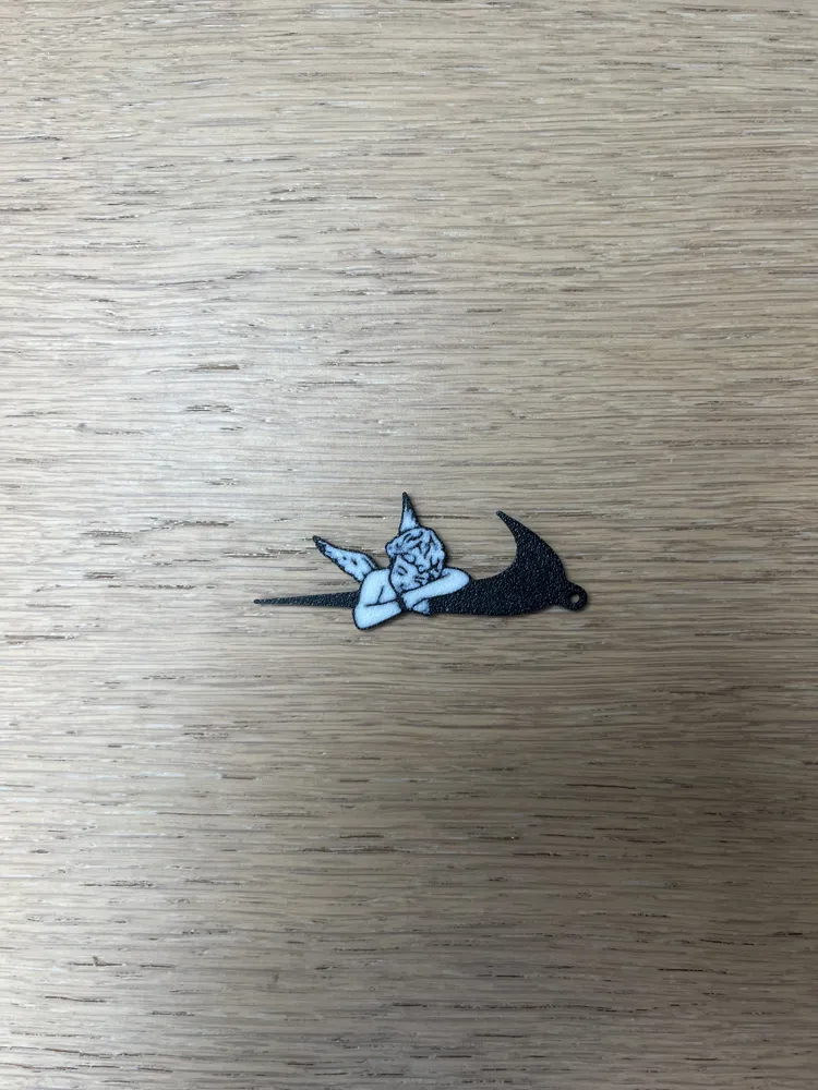 Nike Angel Keychain, photo 4 of 5 - Nike Angel Keychain Generative 3D Model