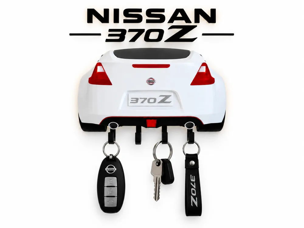 Nissan 370Z, Support mural porte-clés - 3D printed Decor, in stock in India