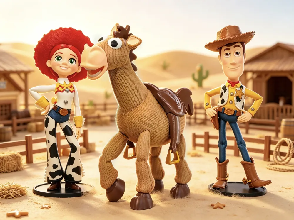 【 】Toy Story Bullseye - 3D printed Characters, in stock in India