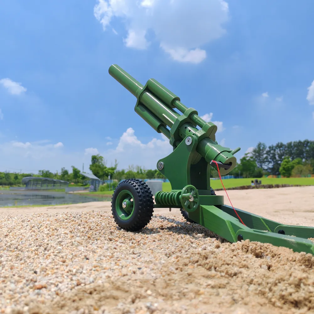 Operable and firing howitzer model 2.0 - 3D printed Construction Sets, in stock in India