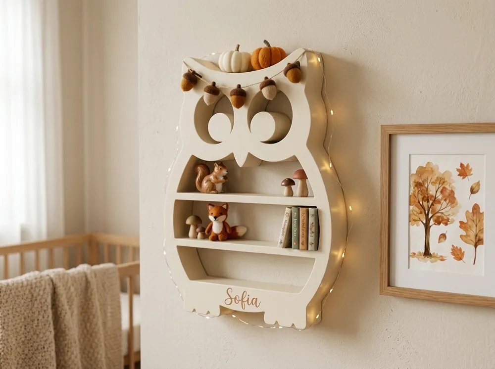 Owl Shelf, Tabletop & Wall Decor, photo 5 of 5 - Owl Shelf, Tabletop & Wall Decor Household